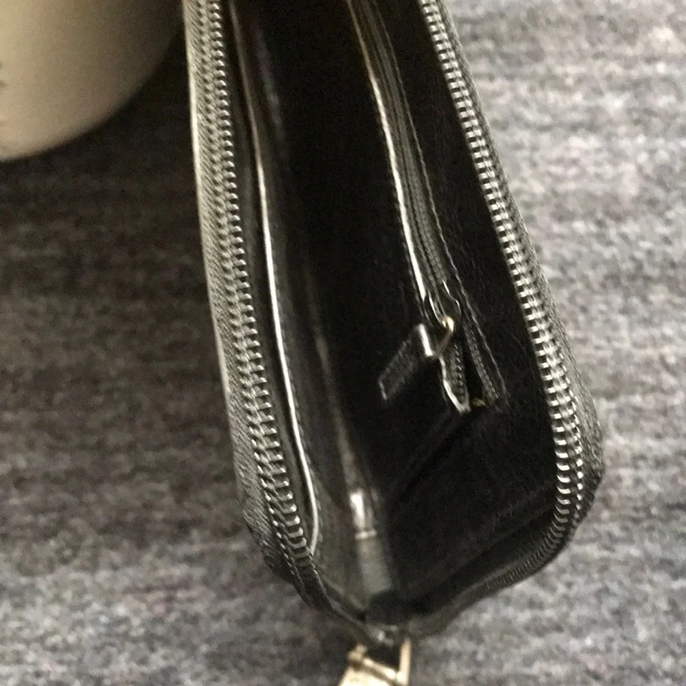 Yves Saint Laurent Black Travel Wallet - Picture 6 of 8